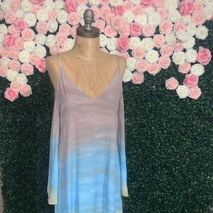 Akira Watercolor Summer Dress